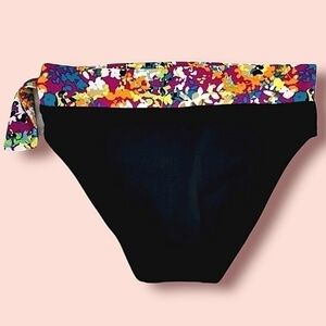 Ana EUC Women's 10 Swimwear Black Tie-Up Bottom